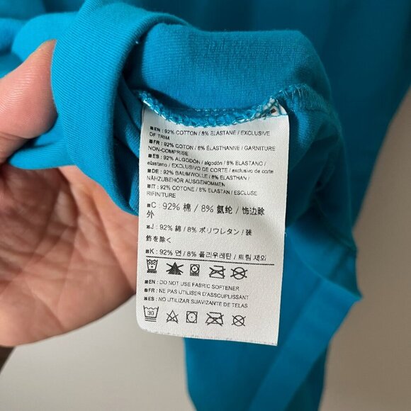 Arc'teryx Quadrants SS T-Shirt Hiking Outdoor Women's Small Blue - Picture 7 of 8